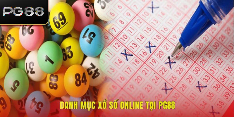 Danh mục xổ số online tại pg88